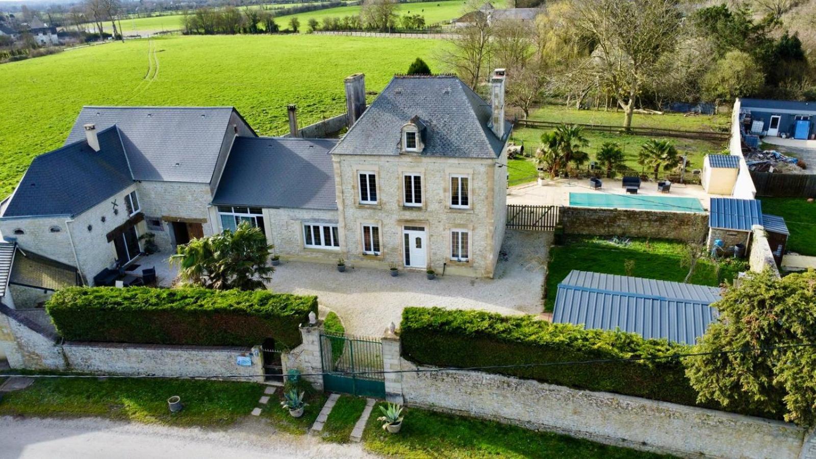 Gite Isigny Omaha Saint-Germain-du-Pert Exterior foto