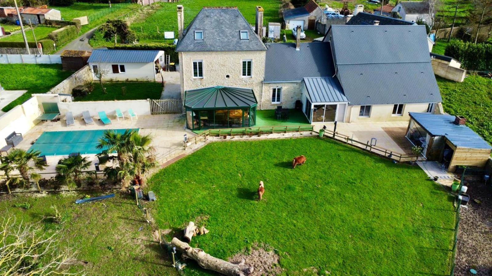 Gite Isigny Omaha Saint-Germain-du-Pert Exterior foto